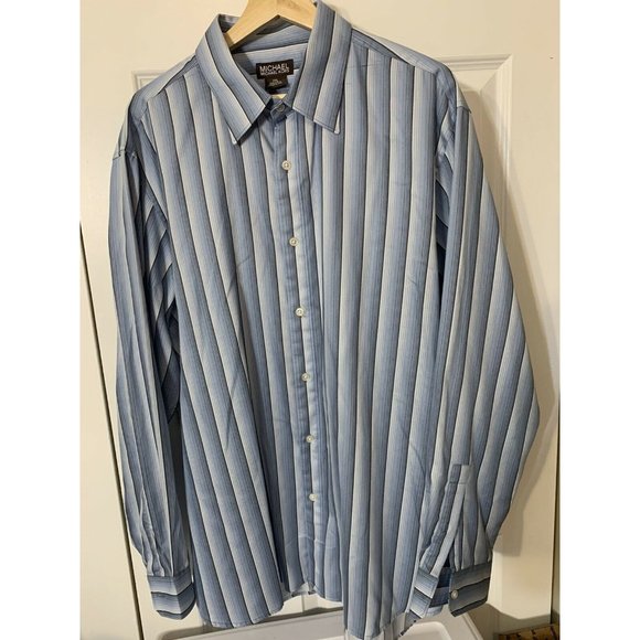 MICHAEL KORS Men's Sz XXL Long Sleeve Button Front Shirt‎ - Picture 3 of 7